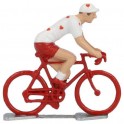 Hearts cyclist WB - Miniature cyclists
