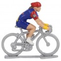 Lidl-Trek 2024 HF - Figurines cyclistes miniatures
